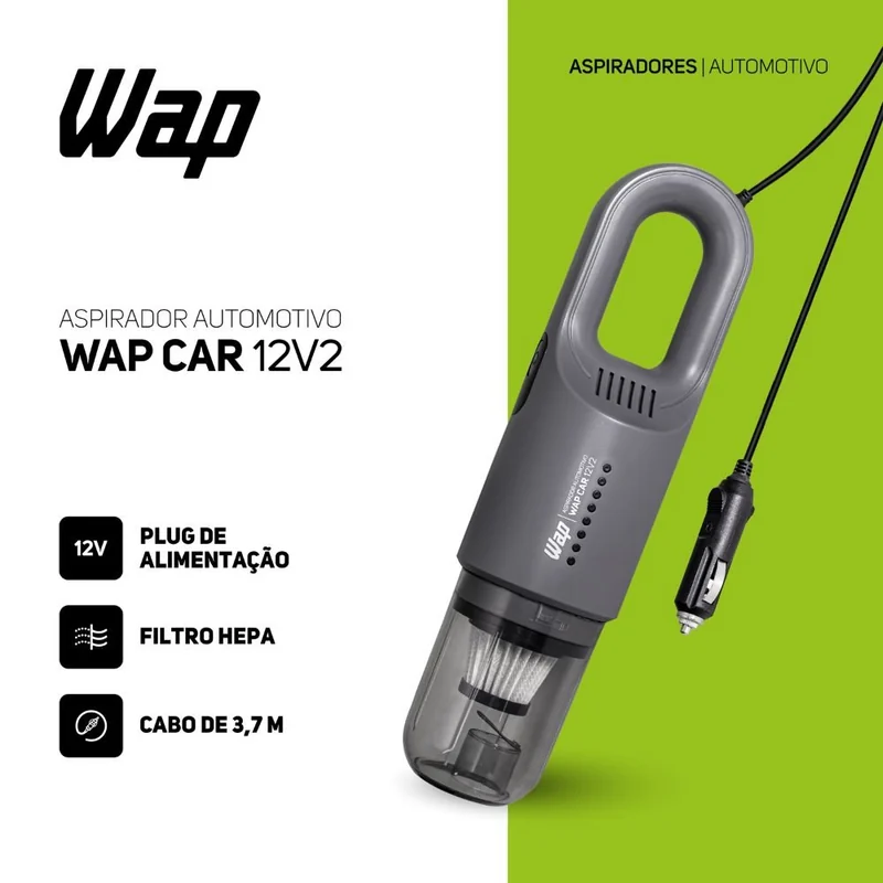 Aspirador Portátil Automotivo 12V WAP — imagem 2