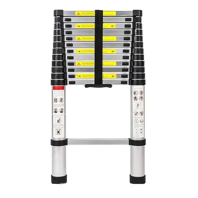 Escada Telescópica Inox 3,2m — imagem 4
