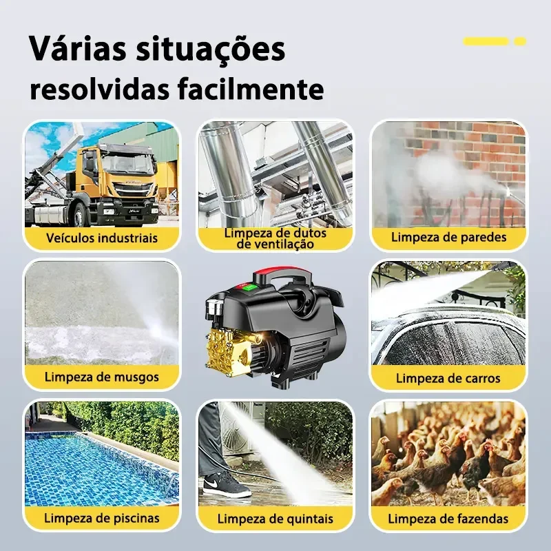 Detalhe 6 — Lavadora de Alta Pressão Soarfly 4800W com