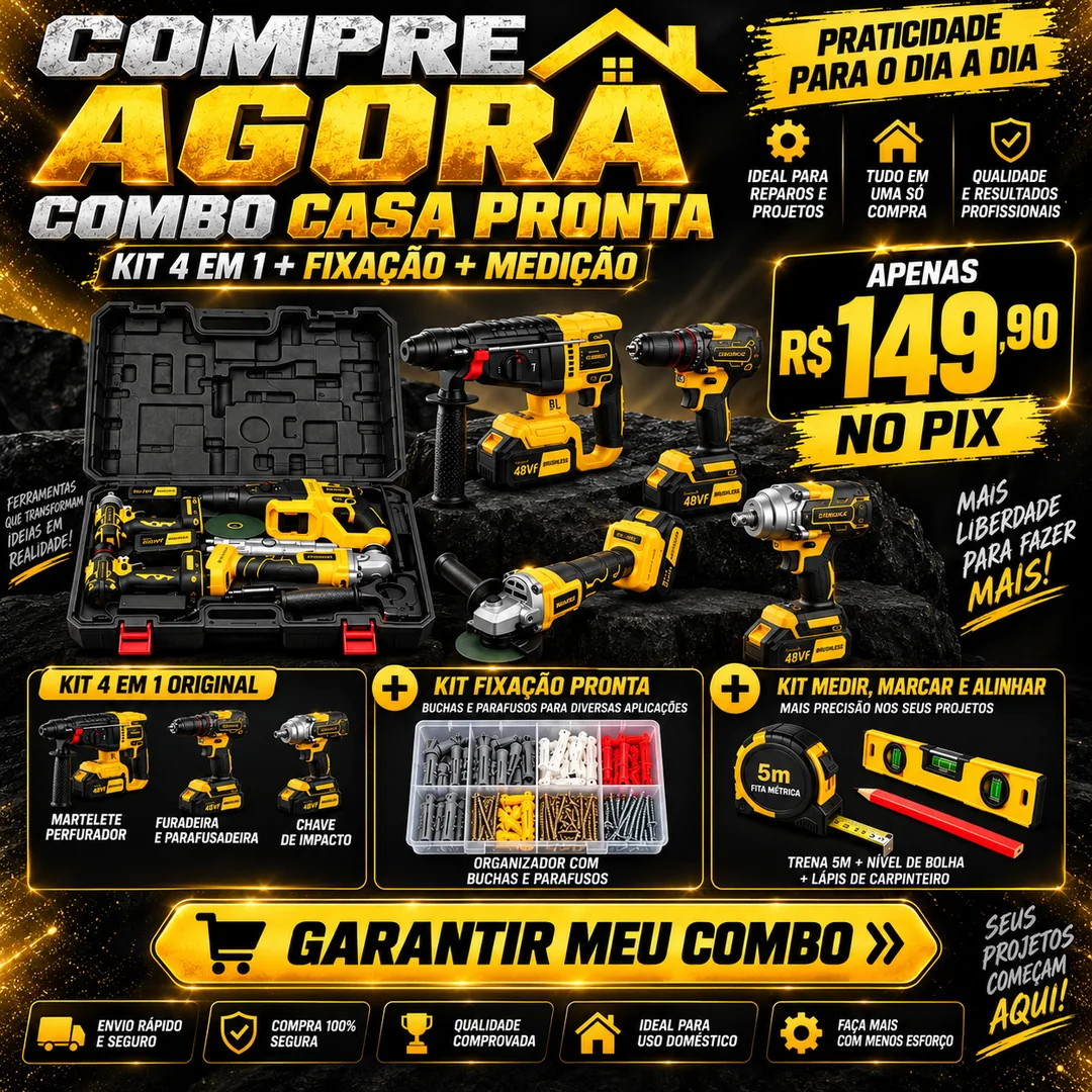 Combo Casa Pronta: Kit 4 em 1 + Acessórios — imagem 10