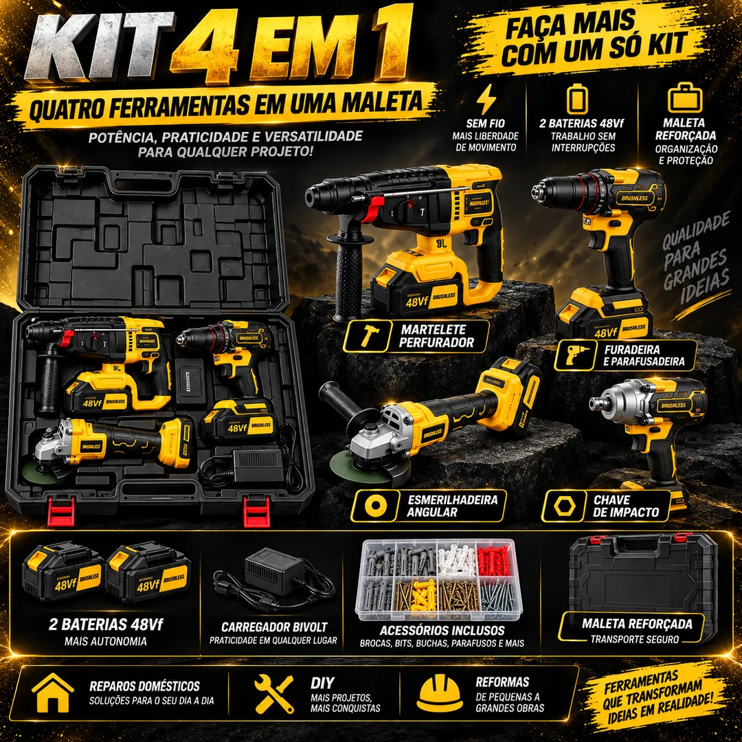 Combo Casa Pronta: Kit 4 em 1 + Acessórios — imagem 3