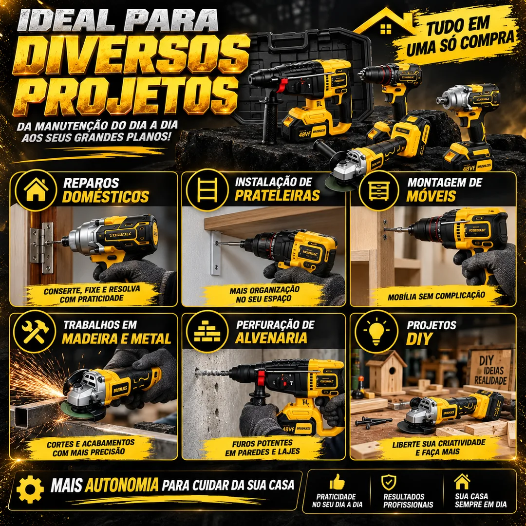 Combo Casa Pronta: Kit 4 em 1 + Acessórios — imagem 6