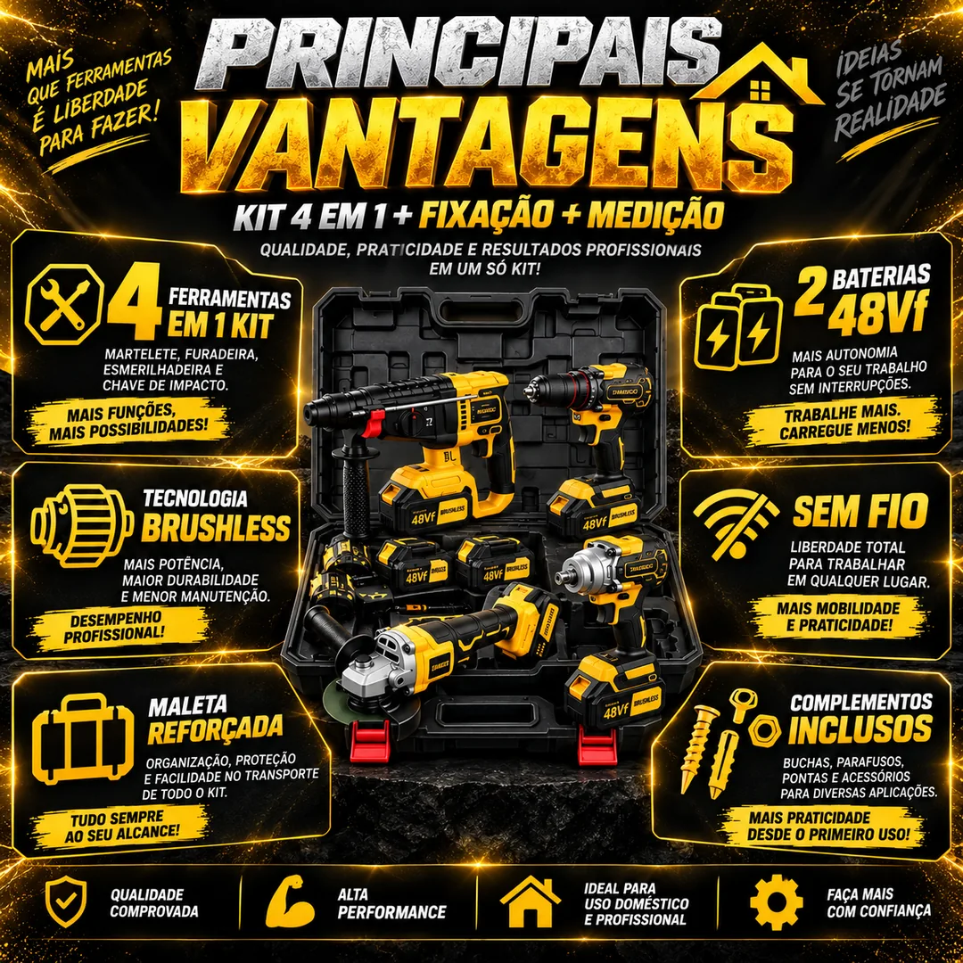 Combo Casa Pronta: Kit 4 em 1 + Acessórios — imagem 7
