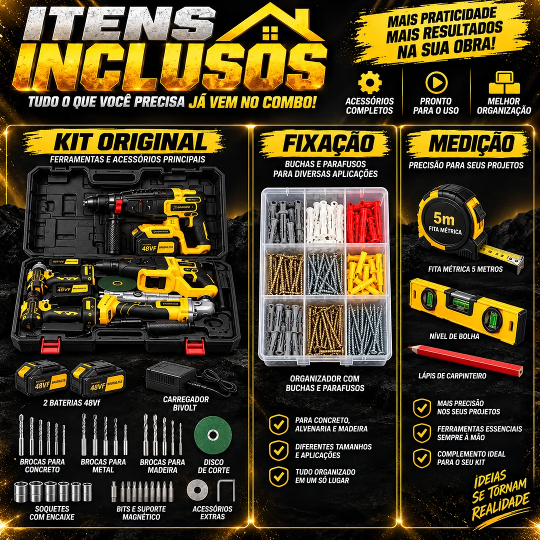 Combo Casa Pronta: Kit 4 em 1 + Acessórios — imagem 8