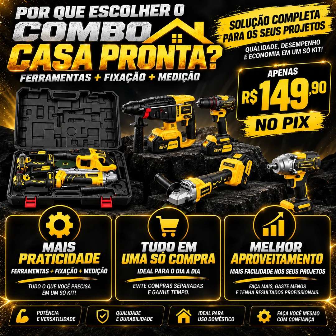 Combo Casa Pronta: Kit 4 em 1 + Acessórios — imagem 9